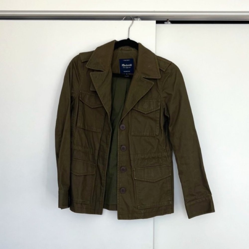 Madewell Army Green Jacket, size XS